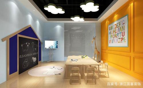杭州文化课辅导培训教育机构装修公司设计案例